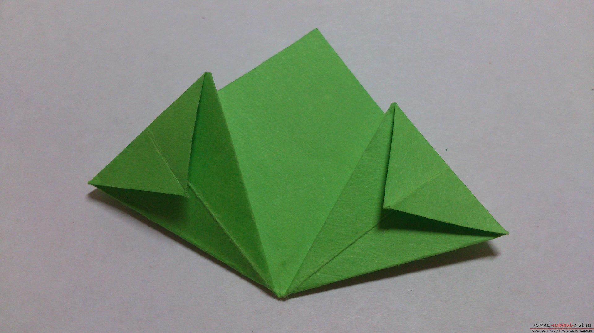 Как сделать шар из бумаги покажет наш мастер-класс с фото, в котором используется техника оригами из модулей - кусудама.. Фото №11